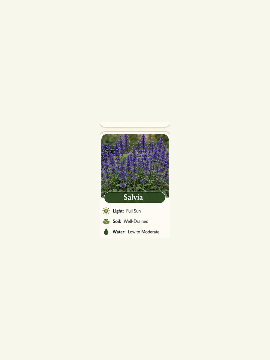 AtHomeGrower card for Salvia