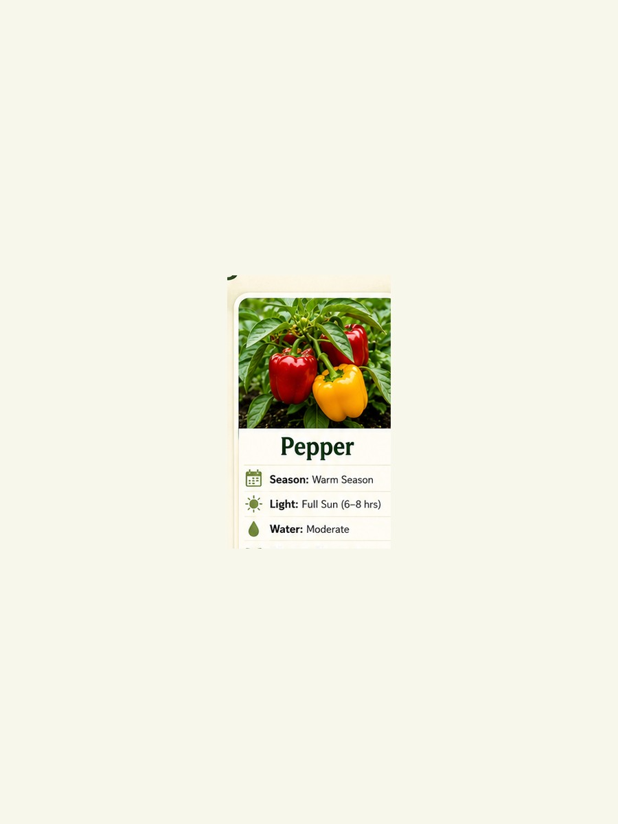AtHomeGrower card for Pepper