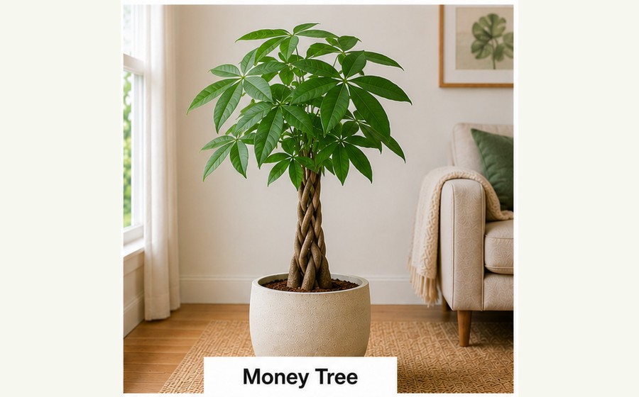 Generated photo-style card for Money tree