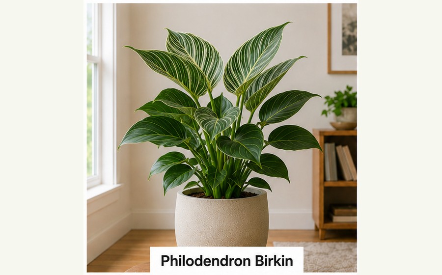 Generated photo-style card for Philodendron Birkin