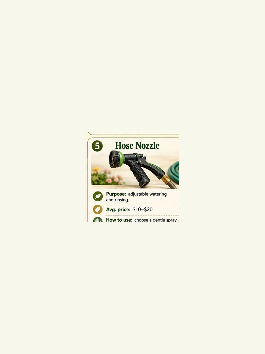Hose Nozzle guide image