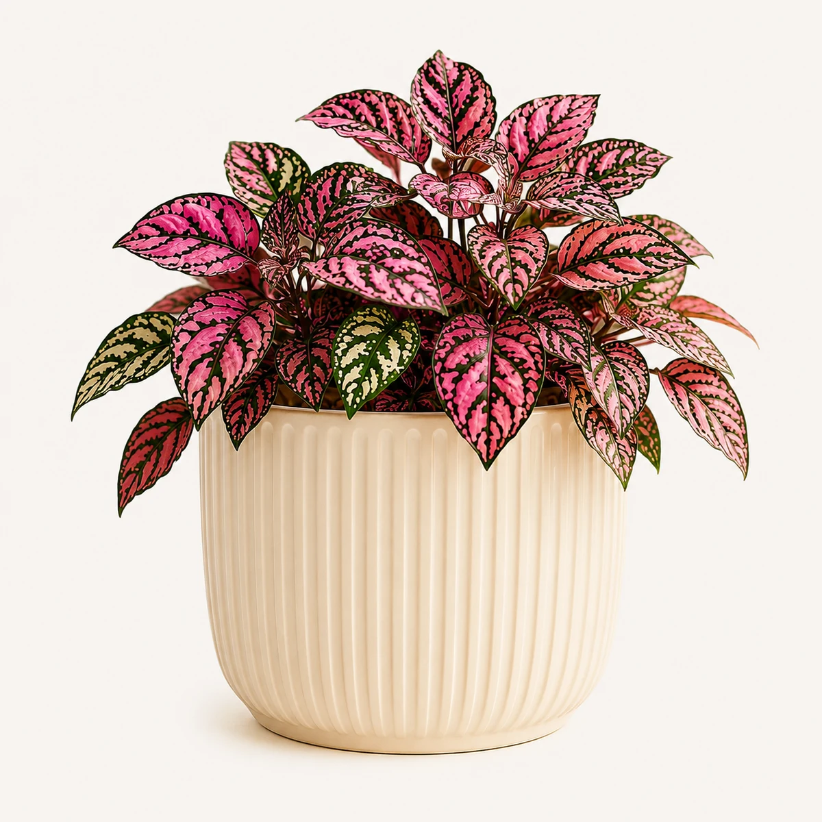 Polka Dot Plant pet-friendly plant in a simple pot