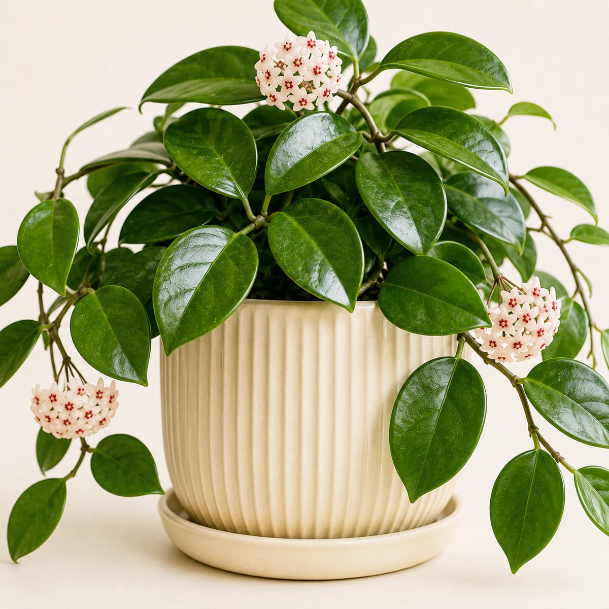 Wax Plant pet-friendly plant in a simple pot
