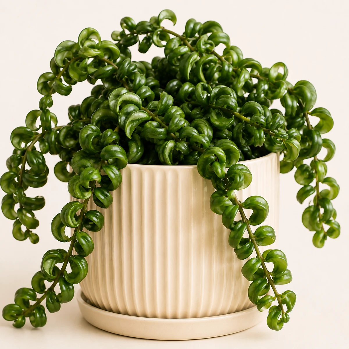 Hindu Rope Plant pet-friendly plant in a simple pot